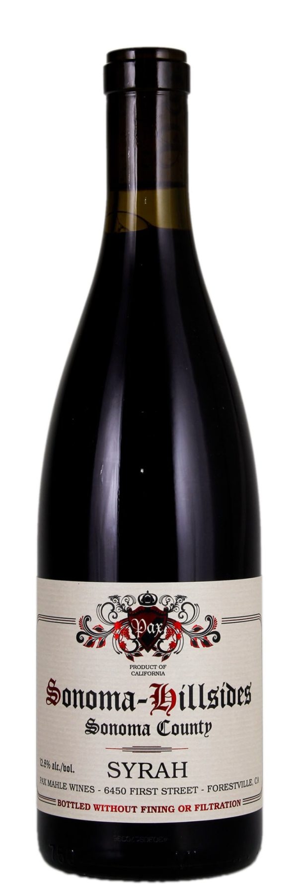 Syrah  Sonoma Hillsides , Pax 2021 Cheap