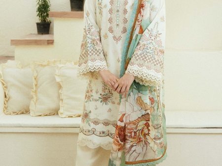 Coco Lawn Eid Edit  24 - Ivory-D10 (RTS) Fashion