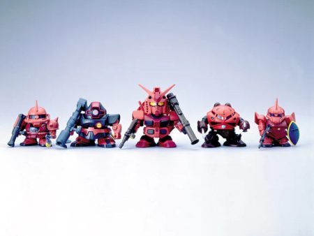 SD BB Senshi - GG Char s Custom MS Collection (5 SD Models) Sale