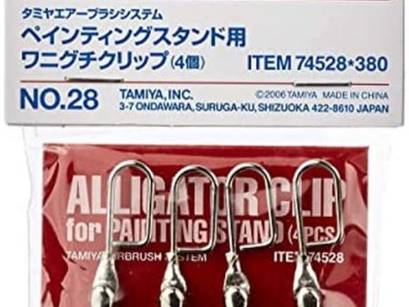 TAMIYA Alligator Clips Paint Stand (4) TAM74528 Online Sale