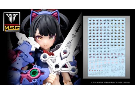 Megami Device M.S.G. Buster Doll Knight Eye Decal Set Online Hot Sale