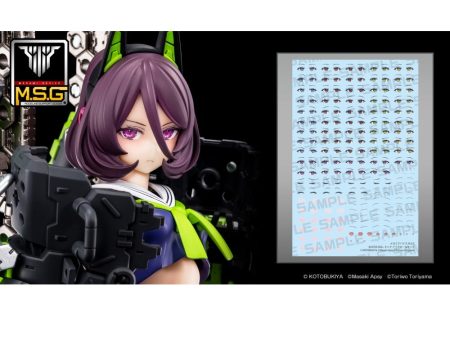 Megami Device M.S.G. Buster Doll Tank Eye Decal Set Discount