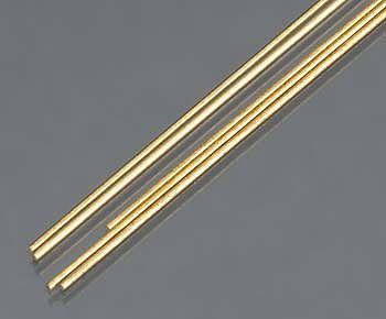 1mm x 300mm Solid Brass Rod (5) on Sale