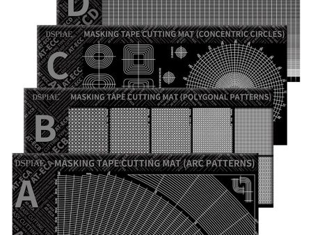 DSPIAE - AT-EC Masking Tape Cutting Mat (4 Types) Sale