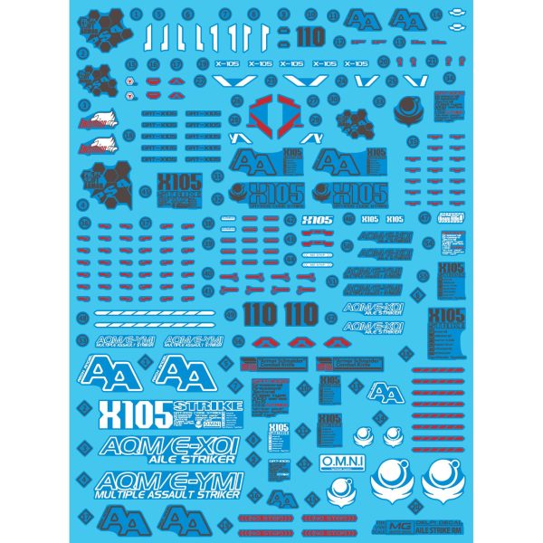 Delpi Decal - MG Aile Strike Ver. RM Water Decal (2 Types) Sale