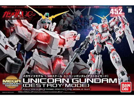 Mega Size 1 48 Unicorn Gundam (Destroy Mode) Discount