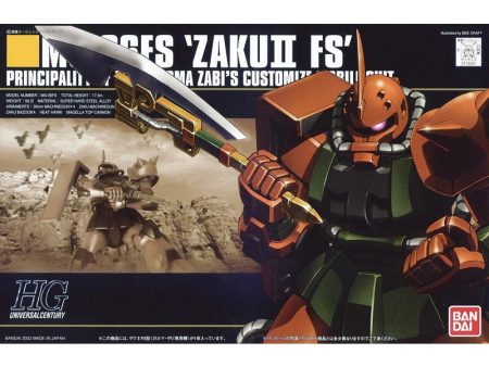 HGUC 1 144 #34 MS-06F Zaku II FS Mobile Suit Online Sale