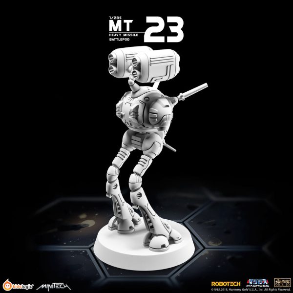 PRE-ORDER: Kids Logic Minitech - 23 Heavy Missile Battlepod (Set of 3 Fashion