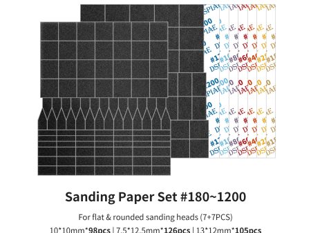 DSPIAE - MSP-ESS Full Grid Sanding Paper for Reciprocating Sanding Tool Online