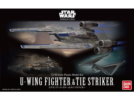 1 144 U-Wing Fighter & Tie Striker Fashion