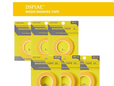 DSPIAE - MT Model Masking Tape (6 sizes) Supply