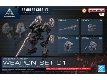 30MM 1 144 Option Parts Set Armored Core VI Fires of Rubicon Weapon Set 01 Online Hot Sale