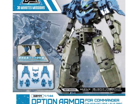 30MM 1 144 Option #30 Armor For Commander Type (Cielnova Exclusive   Blue Gray) Fashion