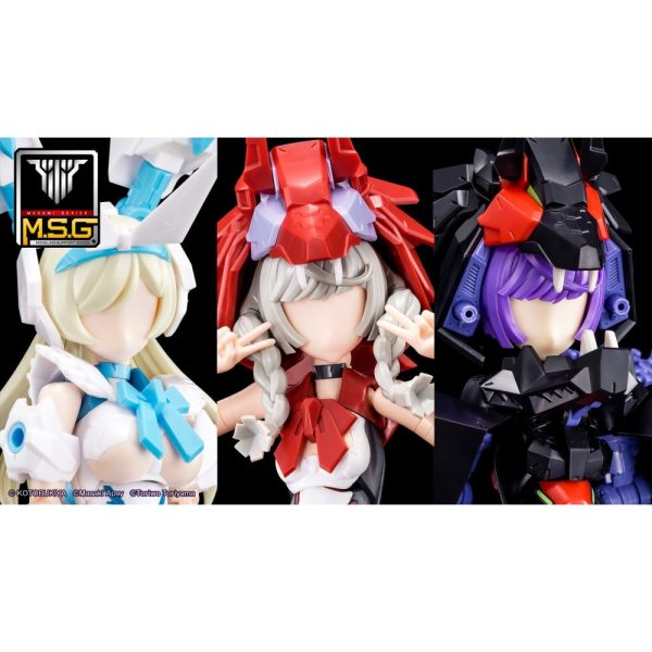 Megami Device - M.S.G. 04 Face Set Chaos & Pretty Skin Color A Supply