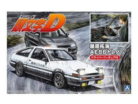 1 24 Fujiwara Takumi Ae86 Trueno (Project-D Ver) With Figure For Cheap