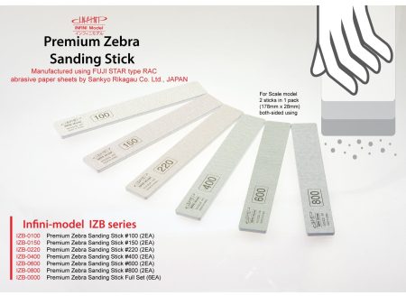 Infini - Premium Zebra Sanding Stick (Sankyo) For Cheap