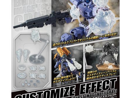 30MM 1 144 Customize Effect #04 Burst Scene Ver. (Gray) For Sale