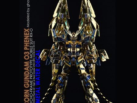 G-REWORK - Custom Decal - [RG] Phenex NT U03 (Blue metal) Online Hot Sale