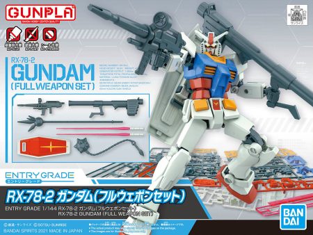 Entry Grade RX-78-2 Gundam (Full Weapon Set) Fashion