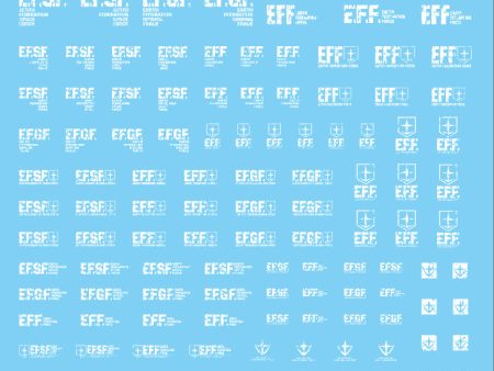 G-REWORK - Custom Decal - 1 100 & 1 144 Chipping Decal EFF 01 (2 Colors) Fashion