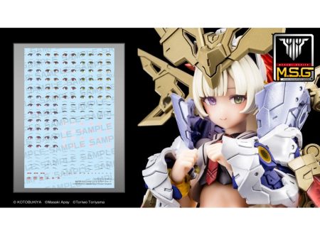 Megami Device M.S.G. Buster Doll Paladin Eye Decal Set Online Hot Sale