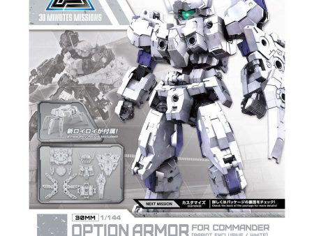 30MM 1 144 Option #26 Armor For Commander (Rabiot Exclusive   White) For Sale