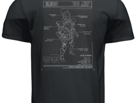 Mecha Warehouse  Blueprint  Short Sleeve T-Shirt Supply