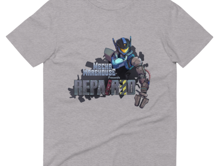 Mecha Warehouse  Repaired  Short Sleeve T-Shirt Fashion