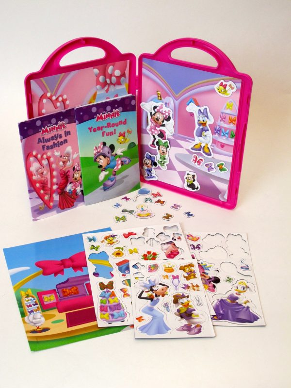 Minnie Minnie s Fashion And Fun: Book And Magnetic Playset Cheap