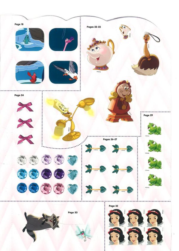 Disney Princess Sticker It! : Over 400 Stickers! Supply