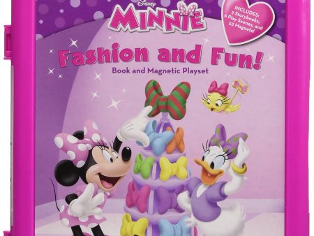 Minnie Minnie s Fashion And Fun: Book And Magnetic Playset Cheap