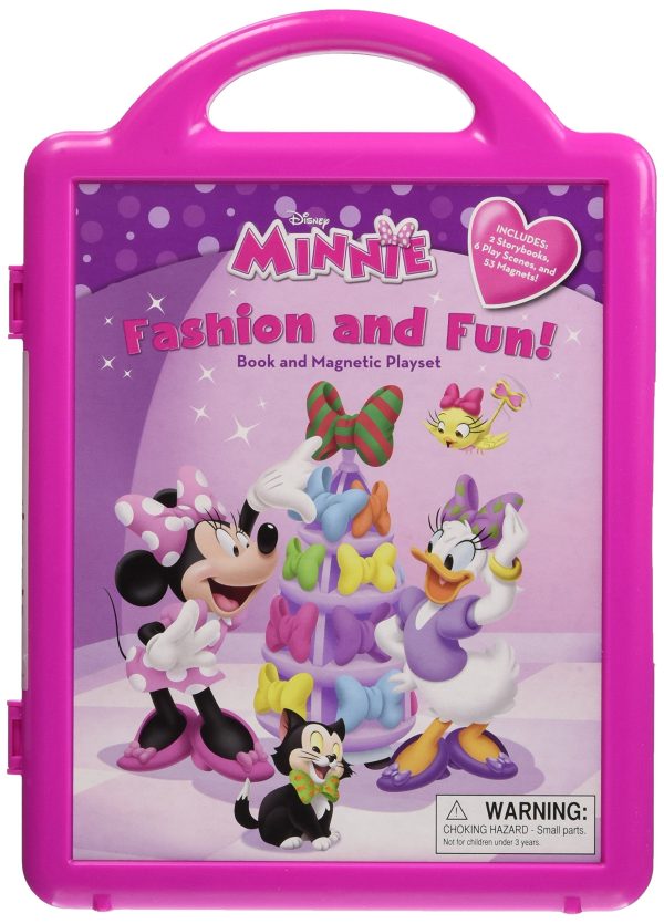 Minnie Minnie s Fashion And Fun: Book And Magnetic Playset Cheap